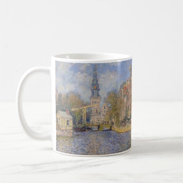 Claude Monet - Windmills near Zaandam Coffee Mug (Left)