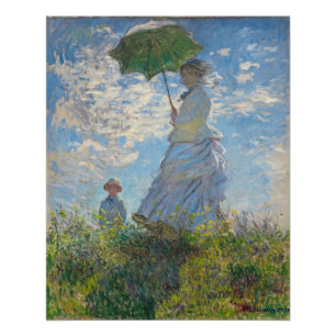 Claude Monet   Woman with a Cat, c.1875 Poster