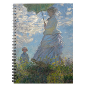 Claude Monet Woman with a Parasol 1875 Notebook
