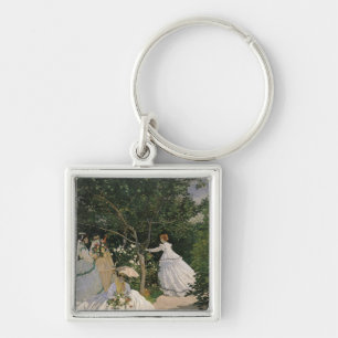 Claude Monet Women in the Garden, 1866 Keychain