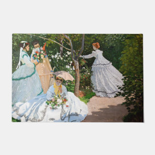 Claude Monet - Women in the Garden Doormat