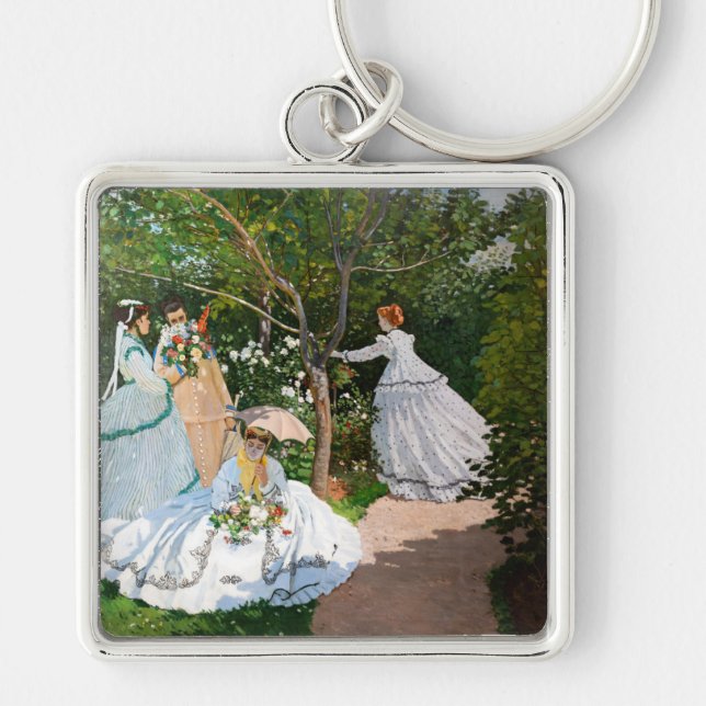 Claude Monet - Women in the Garden Keychain (Front)