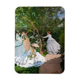 Claude Monet - Women in the Garden Magnet