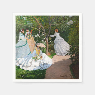Claude Monet - Women in the Garden Napkin