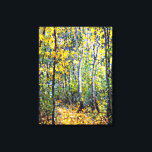 Claude Monet - Wood Lane, Canvas Print<br><div class="desc">Wood Lane, vintage fine art painting by Claude Monet</div>