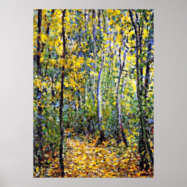 Claude Monet - Wood Lane,  Poster (Front)