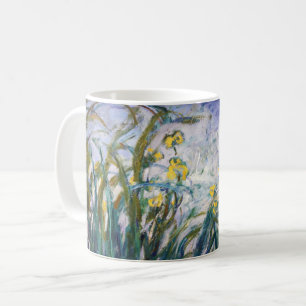 Claude Monet - Yellow and Purple Irises Coffee Mug