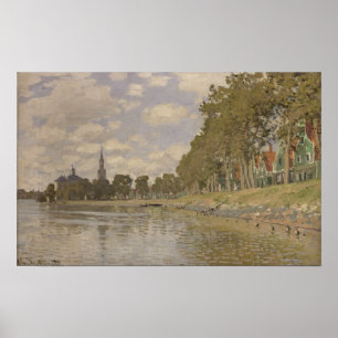 Claude Monet Zaandam 1871 Poster