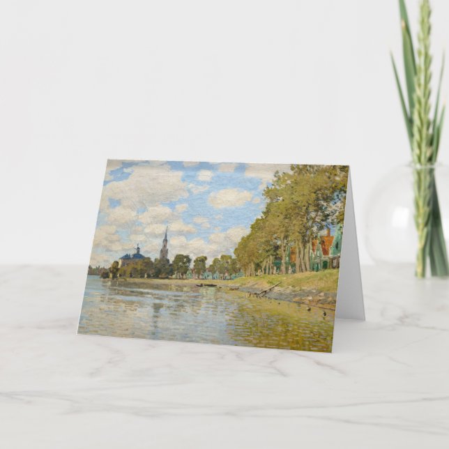 Claude Monet - Zaandam Card (Front)