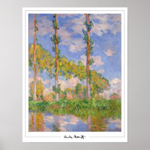 Claude Monet Zedign Affiche d'art #34