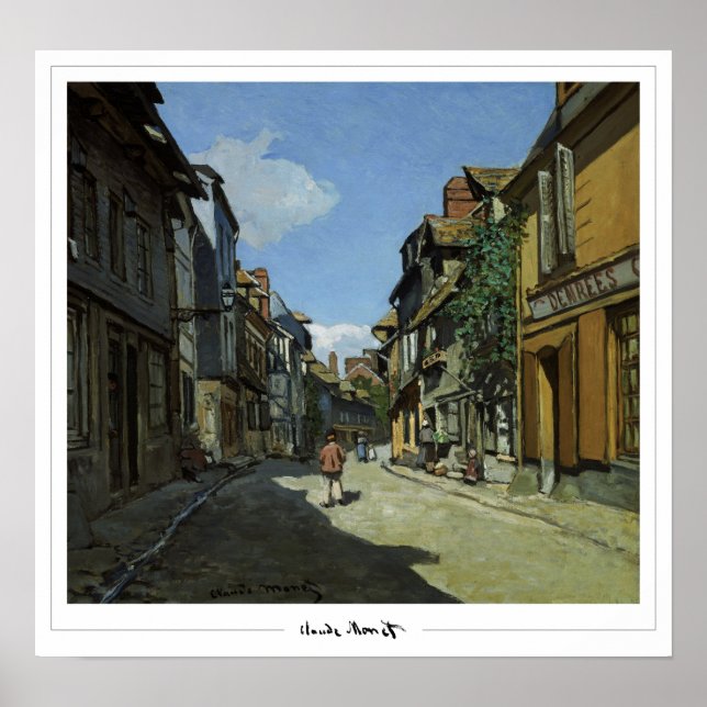 Claude Monet Zedign Art Poster #15 (Front)