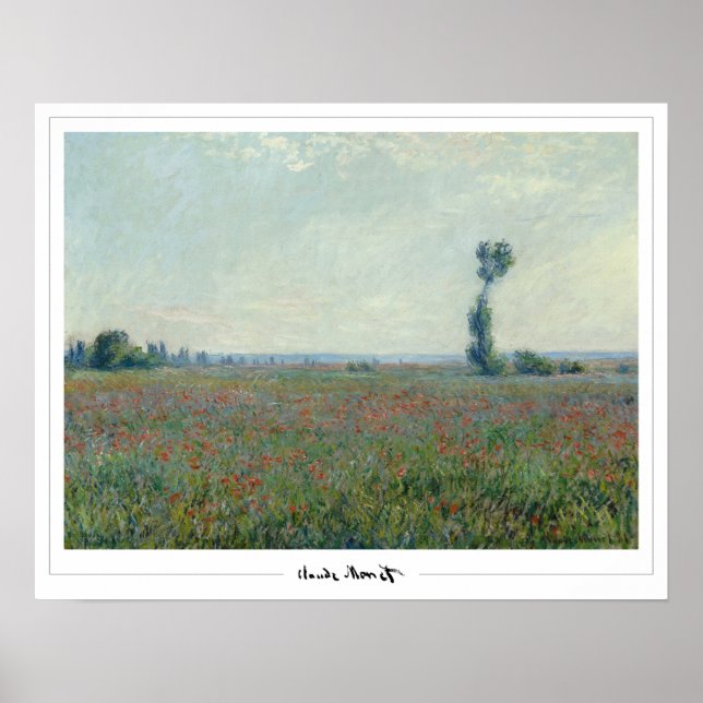 Claude Monet Zedign Art Poster #16-2 (Front)