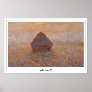 Claude Monet Zedign Art Poster #24