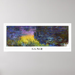 Claude Monet Zedign Art Poster #485