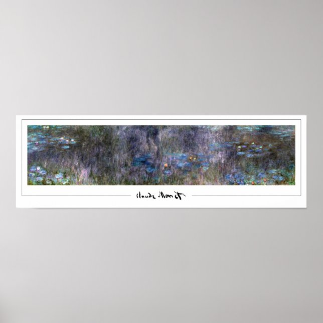 Claude Monet Zedign Art Poster #503 (Front)