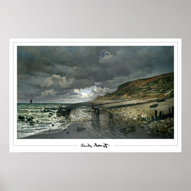 Claude Monet Zedign Art Poster #51 (Front)