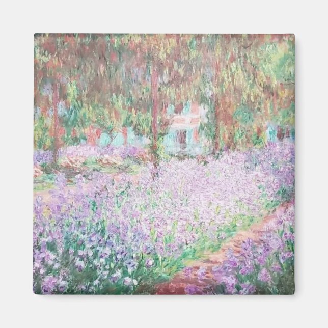 Claude Monet's Garden at Giverny Magnet (Front)