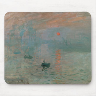 Claude Monet's Impression Sunrise (soleil levant) Mouse Pad