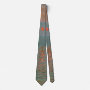 Claude Monet's Impression Sunrise (soleil levant) Tie