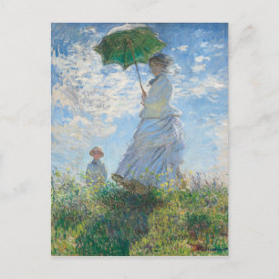 Claude Monet's Madame Monet and Her Son (1875) Postcard