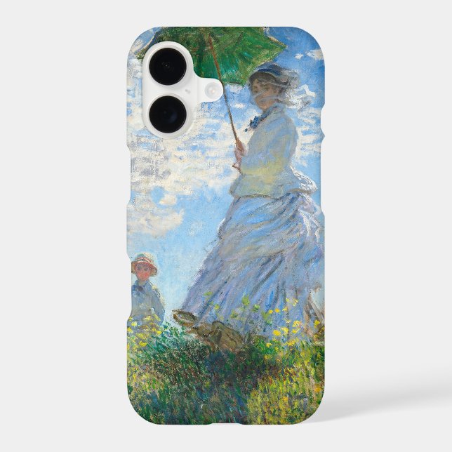 Claude Monet's Madame Monet and Her Son iPhone Case (Back)