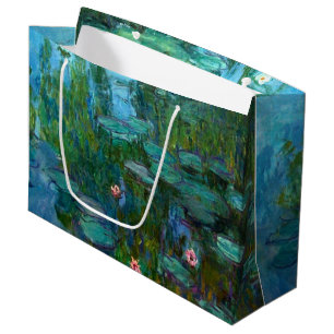 Claude Monet's Nymphéas Large Gift Bag
