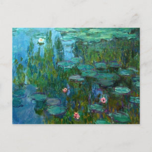 Claude Monet's Nymphéas Postcard