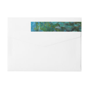 Claude Monet's Nymphéas Wrap Around Label