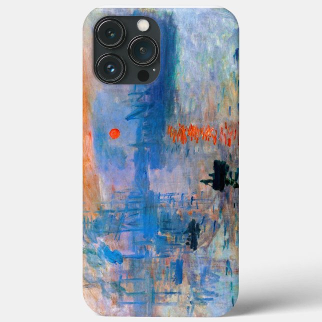 Claude Monet's Sunrise Case-Mate iPhone Case (Back)