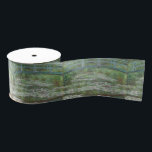 Claude Monet's The Japanese Footbridge Grosgrain Ribbon<br><div class="desc">Claude Monet's "The Japanese Footbridge, " an impressionist painting dated 1899</div>
