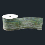 Claude Monet's The Japanese Footbridge Grosgrain Ribbon<br><div class="desc">Claude Monet's "The Japanese Footbridge, " an impressionist painting dated 1899</div>