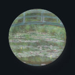 Claude Monet's The Japanese Footbridge Paper Plate<br><div class="desc">Claude Monet's "The Japanese Footbridge, " an impressionist painting dated 1899</div>