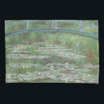 Claude Monet's The Japanese Footbridge Pillowcase<br><div class="desc">Claude Monet's "The Japanese Footbridge, " an impressionist painting dated 1899</div>