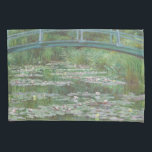 Claude Monet's The Japanese Footbridge Pillowcase<br><div class="desc">Claude Monet's "The Japanese Footbridge, " an impressionist painting dated 1899</div>