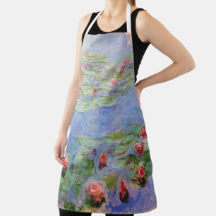 Claude Monet's Water Lilies Apron