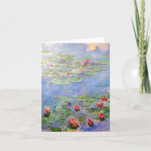 Claude Monet's Water Lilies Card