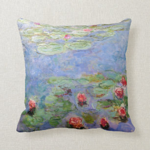 Claude Monet's Water Lilies Throw Pillow