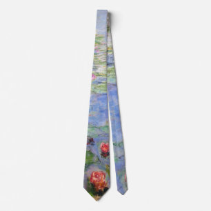 Claude Monet's Water Lilies Tie
