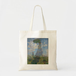 Claude Monet's Woman with a Parasol (The Stroll) Tote Bag