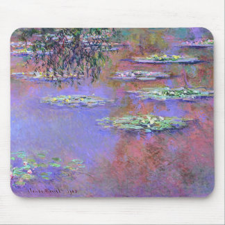 Claude Monte Water Lilies Mouse Pad