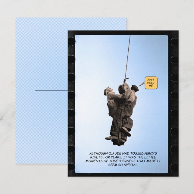 Claude & Percy's Intimate Moment Postcard (Front/Back)