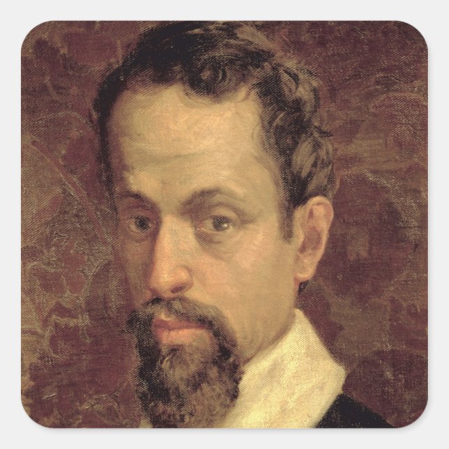 Claudio Monteverdi Square Sticker (Front)