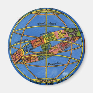 Claudius Ptolemy Astronomer, Vintage Celestial Magnet