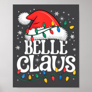 Claus Funny Xmas Christmas Grandma Holiday Style  Poster