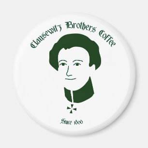 Clausewitz Brothers Fridge Magnet
