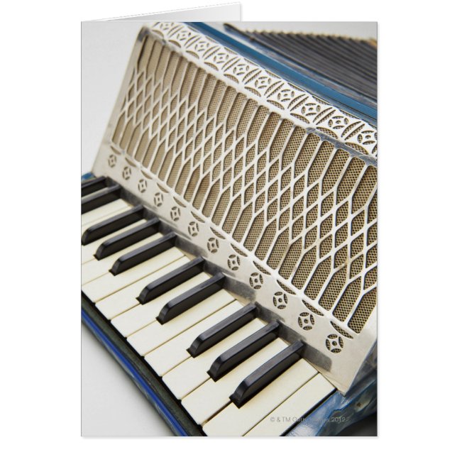Clavier d'accordion antique (Devant)