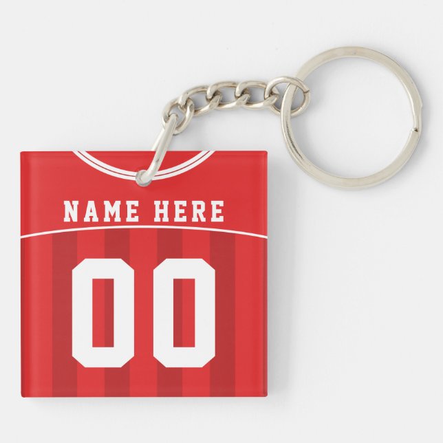 Clavier de Jersey de Football Personnalisable, Foo (Dos)