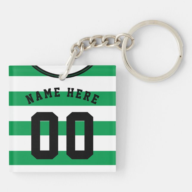 Clavier de jersey de soccer personnalisable, bande (Dos)
