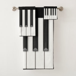 Clavier de piano classique Monogramme