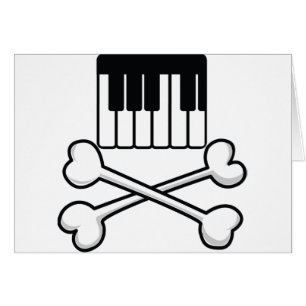 Clavier et os croisés